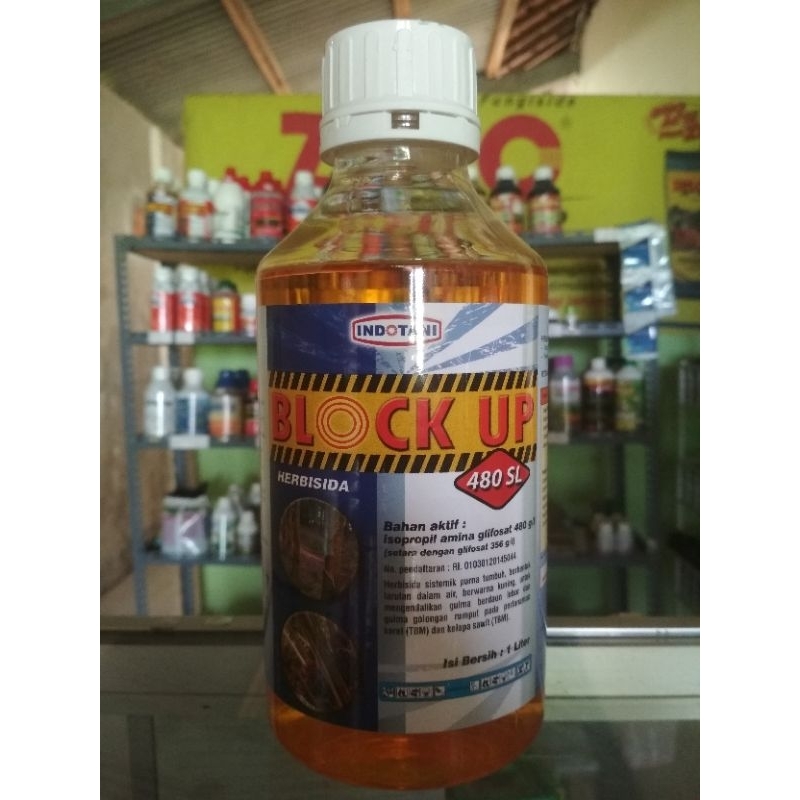 Obat rumput liar sistemik Blockup 480SL 1liter