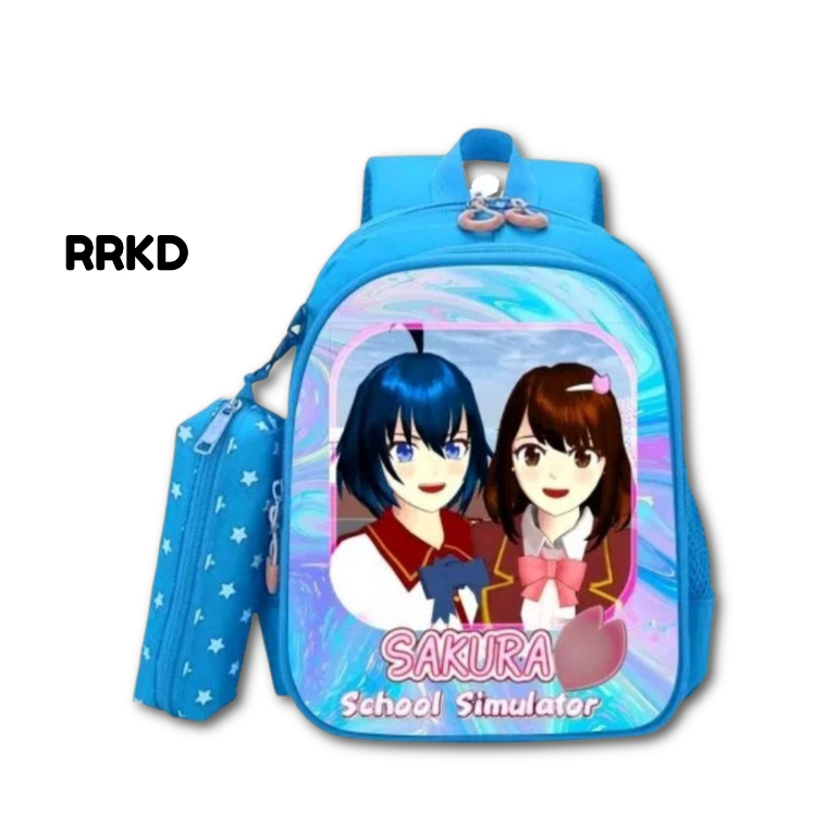 Tas Sakura Anak TK School Simulator Ransel Sekolah PAUD SD Anti Air Raarkids Bags