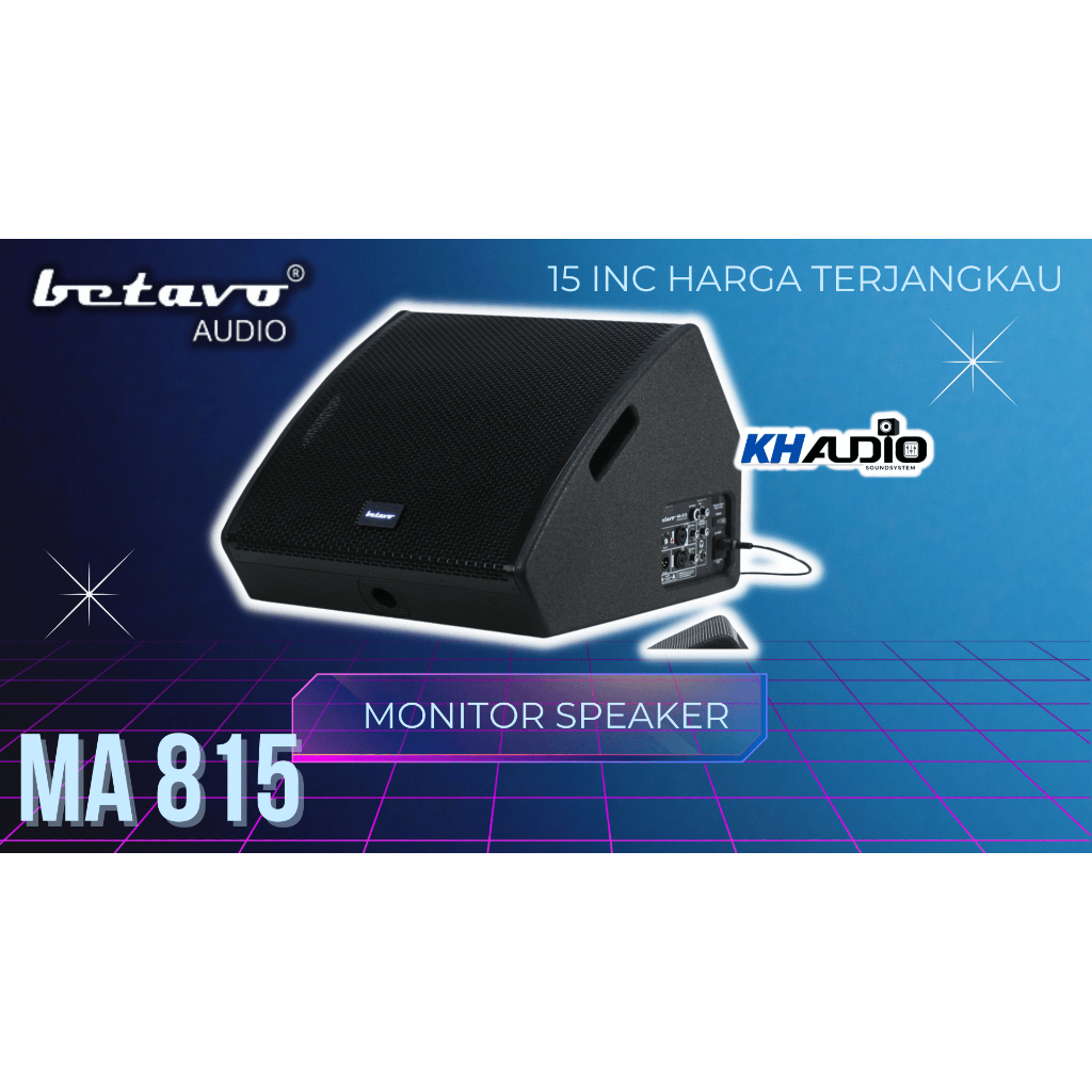 Speaker Aktif 15 Inch Monitor BETAVO MA815 / MA-815 Original