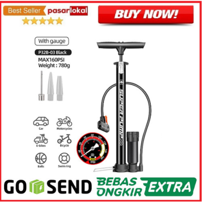 Unik Pompa Angin Ban Sepeda 160 PSI Limited