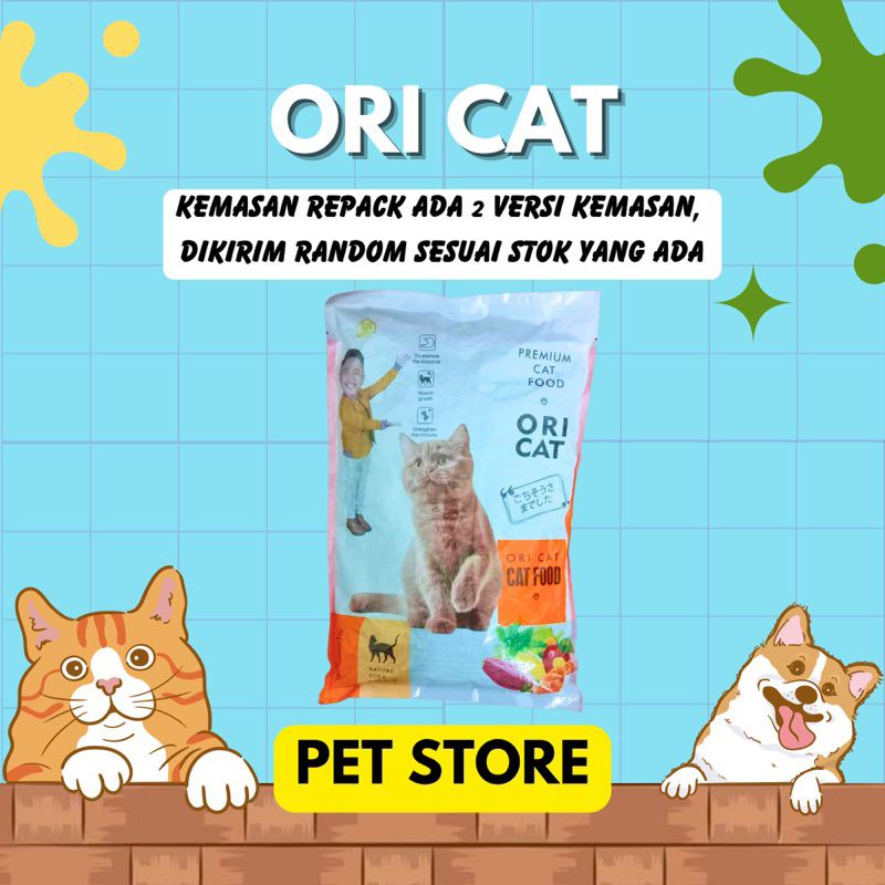 BEST SELLER: ORI CAT ADULT FRESHPACK makanan kucing ORICAT setara BOLT