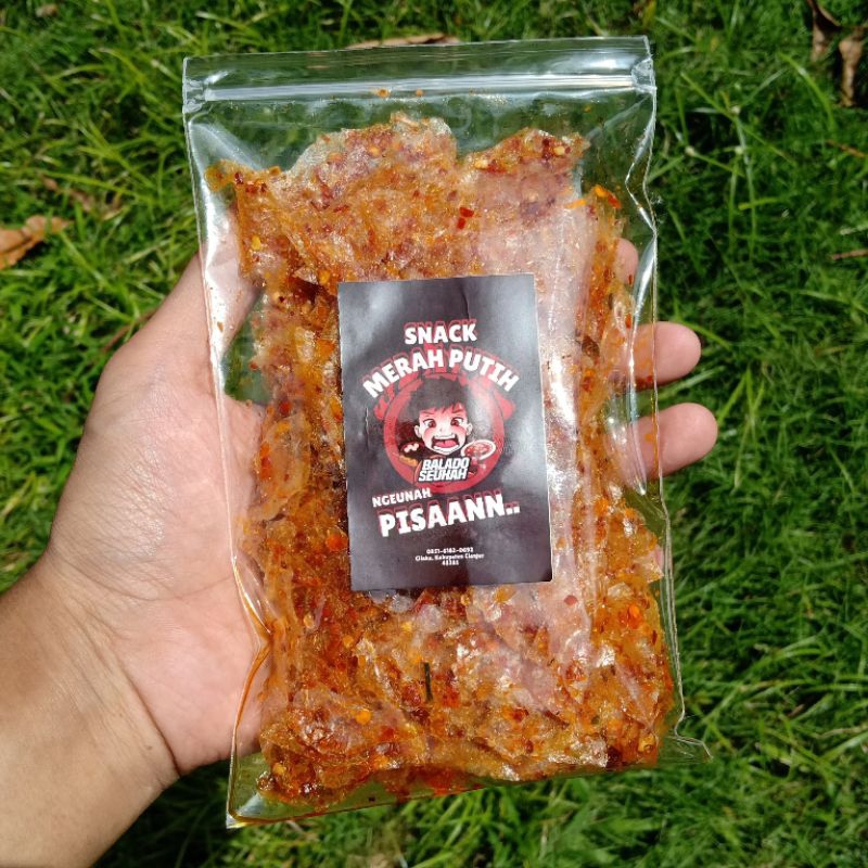 

KERIPIK KACA PEDAS 100GR BY BALADO SEUHAH