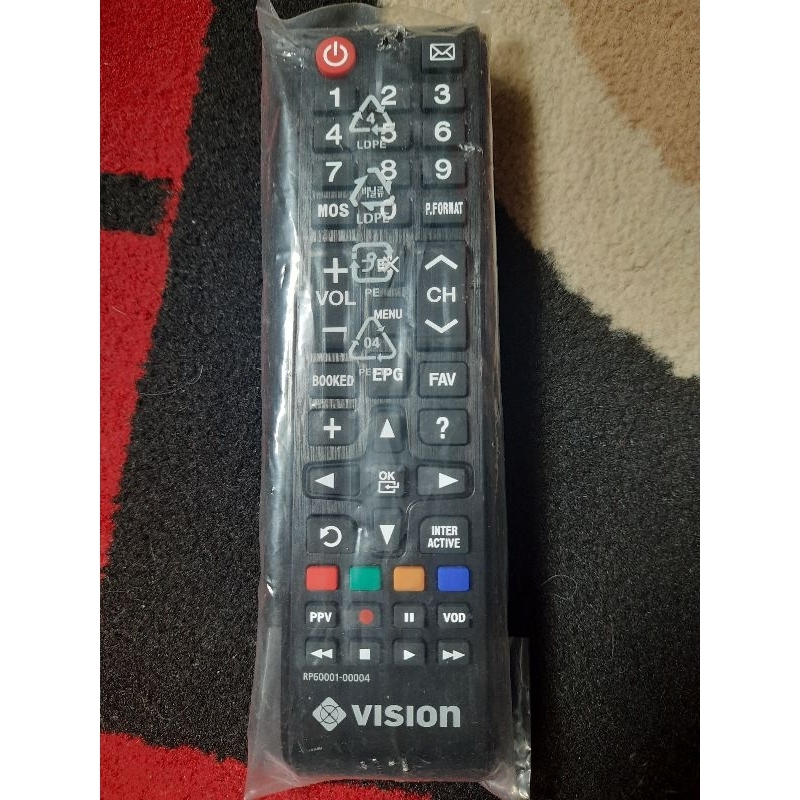remote receiver indovision