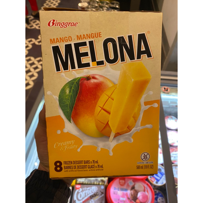 

Es krim | Binggrae es krim melona rasa mangga creamy &fruit box