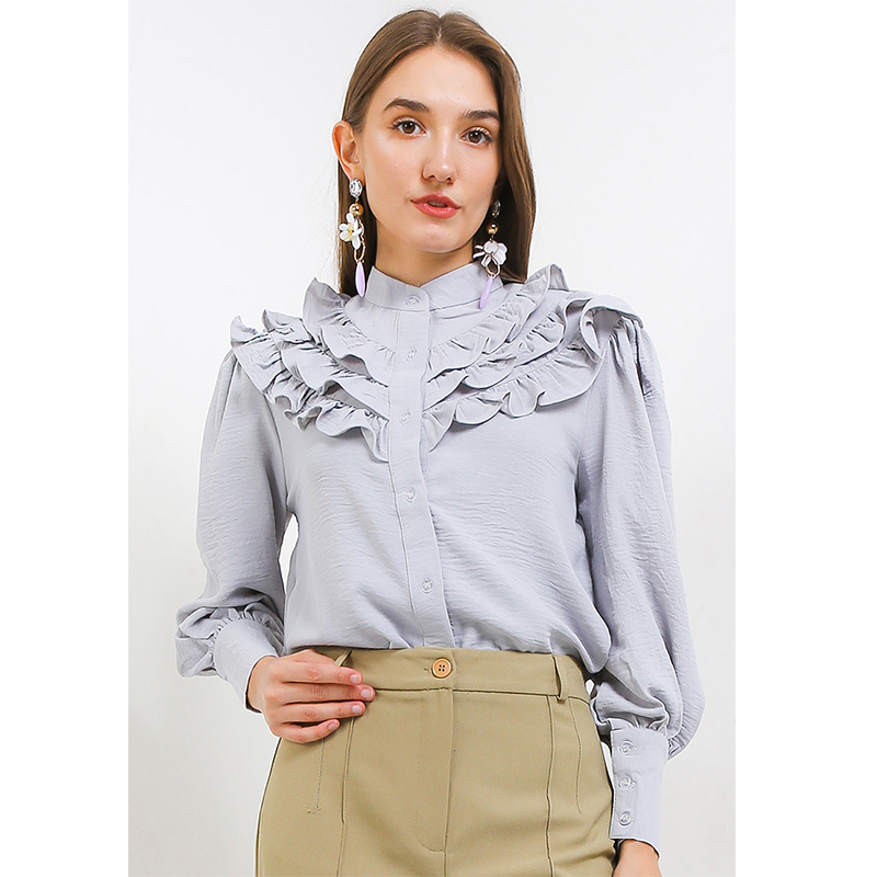 Hazelnut Indonesia - Thamuz Top - Atasan/ Blouse/ Top Wanita