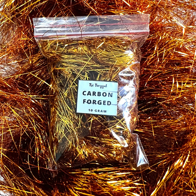 Serat Carbon Forged Isi 10gr Warna Gold Emas Warni Campuran Chopped Serat Premium Metalik Karbon Kev