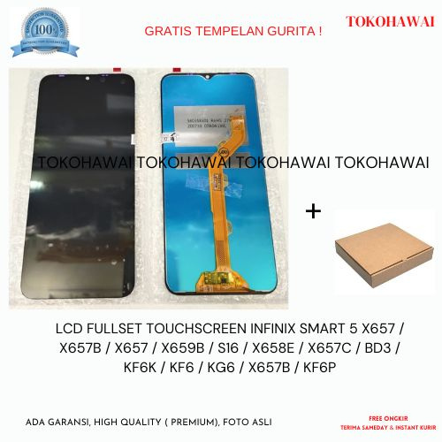 Promo Lcd Fullset Touchscreen Infinix Smart 5 X657 / X657B / X657 / X659B / S16 / X658E / X657C /