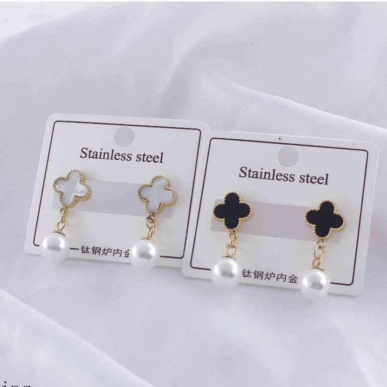 Anting Titanium Permata Cantik Perhiasan Fashion 1525