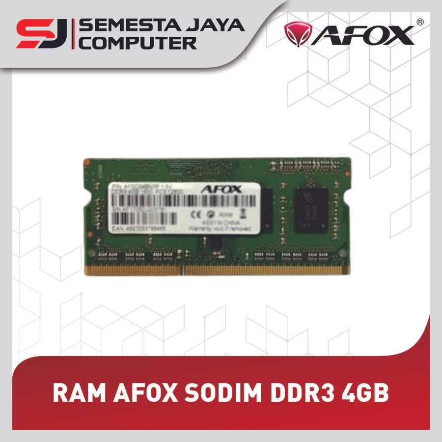 RAM AFOX SODIM DDR3 4GB