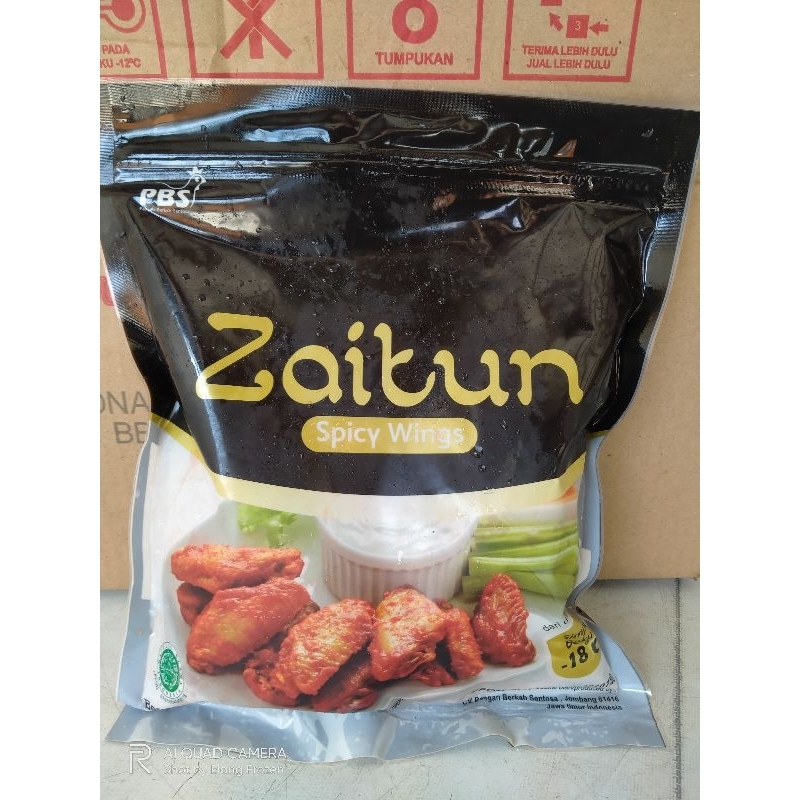 Zaitun Spicy Wings 500gr