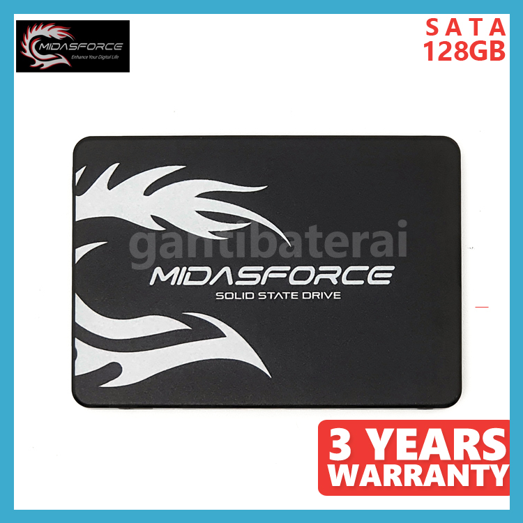 SSD Laptop Notebook Komputer SATA III 128GB 2.5 inch dan OS