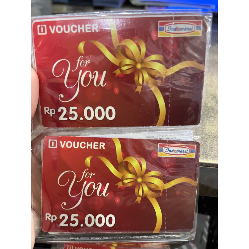 voucher Indomaret 25.000