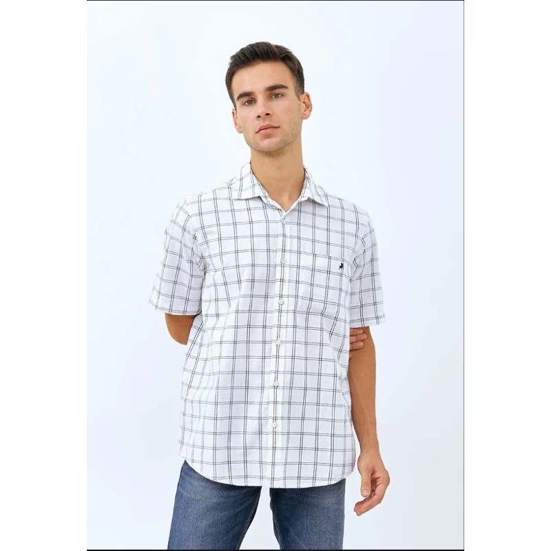 Kemeja Kotak kotak Regular Original Lois Jeans KLSR 394