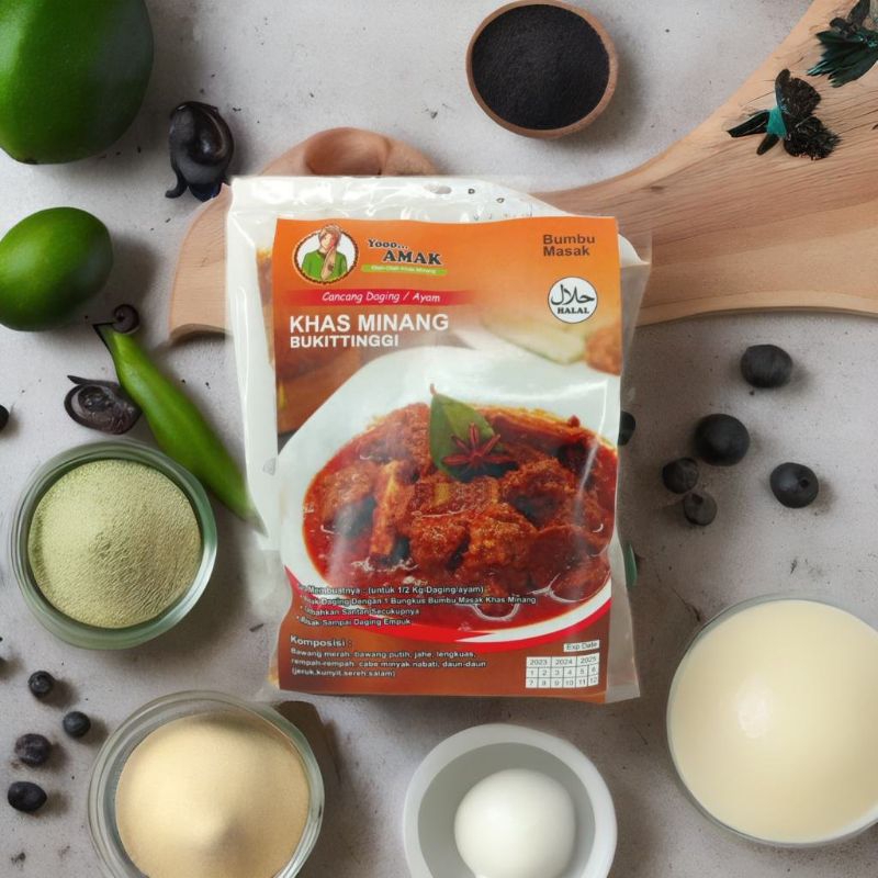 

BUMBU INSTAN CANCANG DAGING/AYAM YOOO...AMAK 250 GRAM