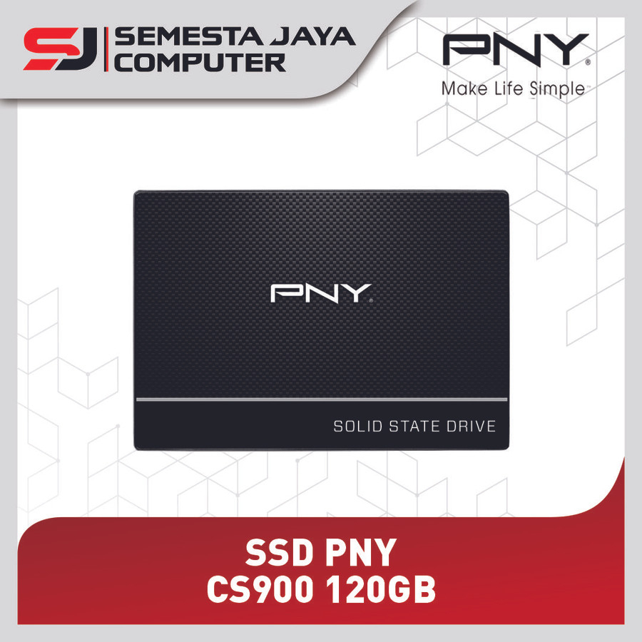 SSD PNY 120GB Sata 2.5&quot; CS900