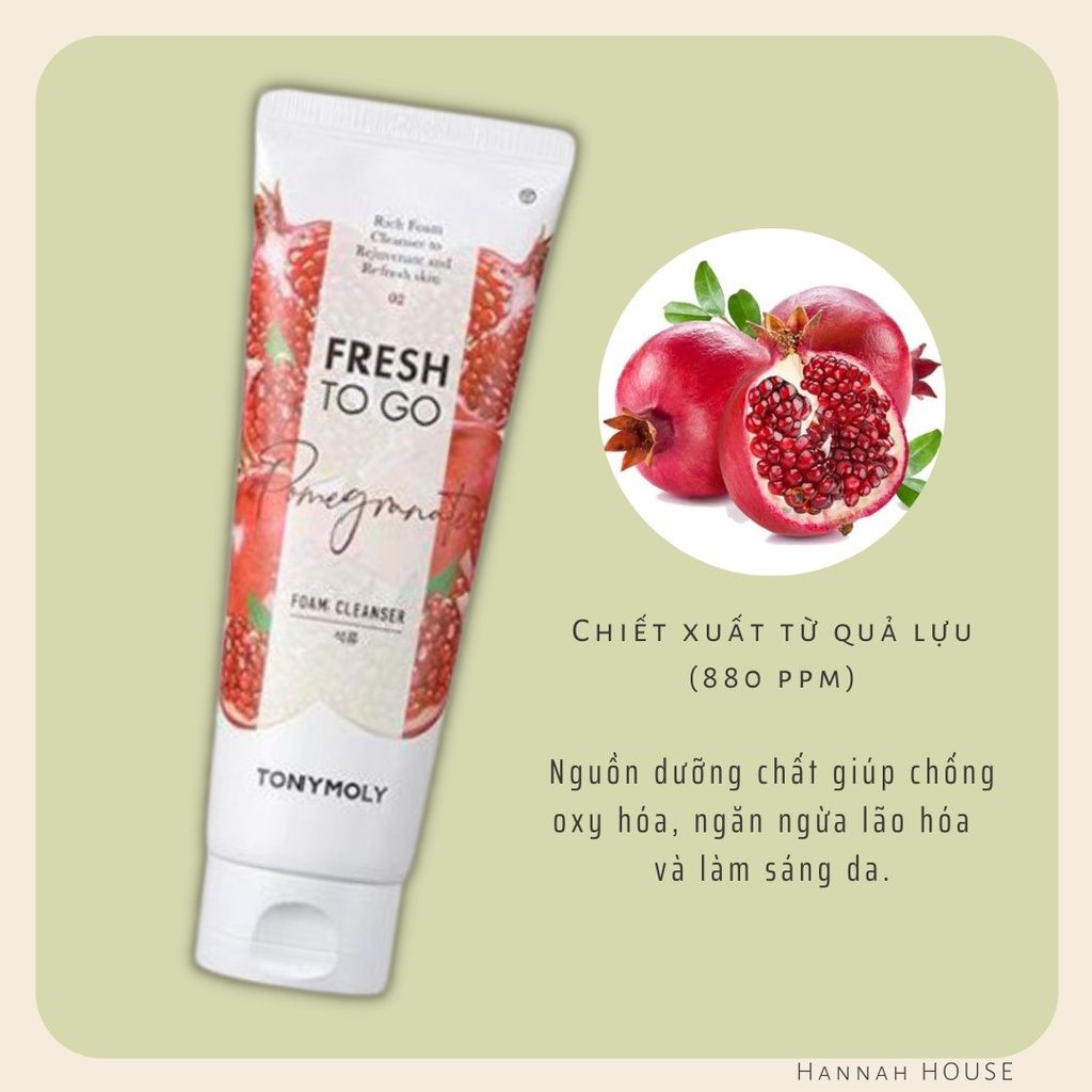 Tony Moly Fresh To Go Cleanser 170ml