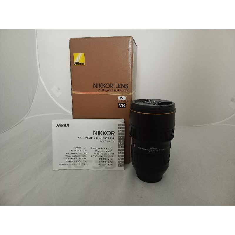NIKON AF S 16-35mm F4 G ED VR Nano / Nikon Lens AF S 16-35mm F4 G ED VR Nano