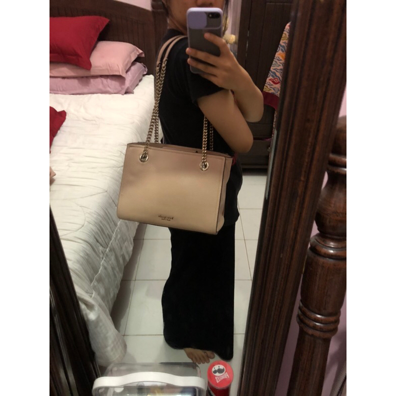 Kate Spade Amelia Small Tote Blush - Preloved Authentic