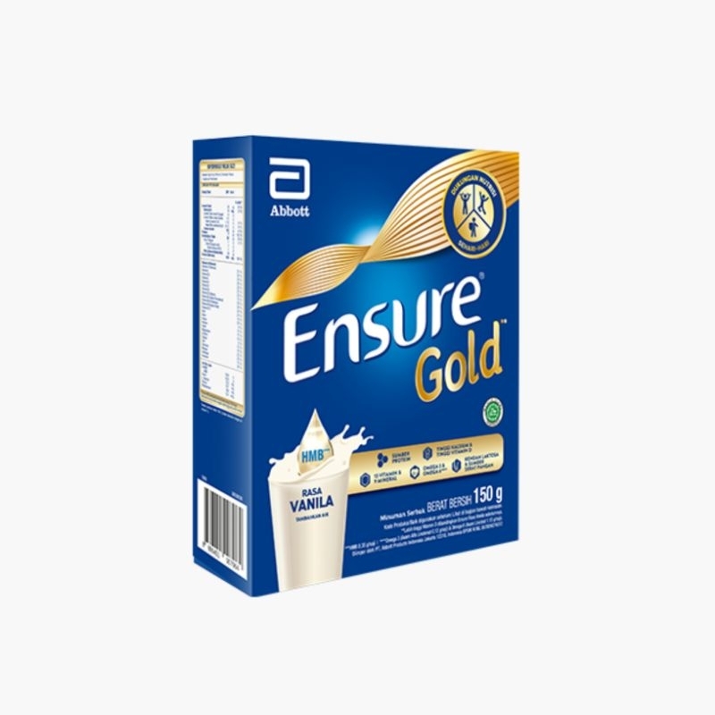 

PROMO ENSURE GOLD SUSU BUBUK NUTRISI DEWASA VANILLA 150GRAM