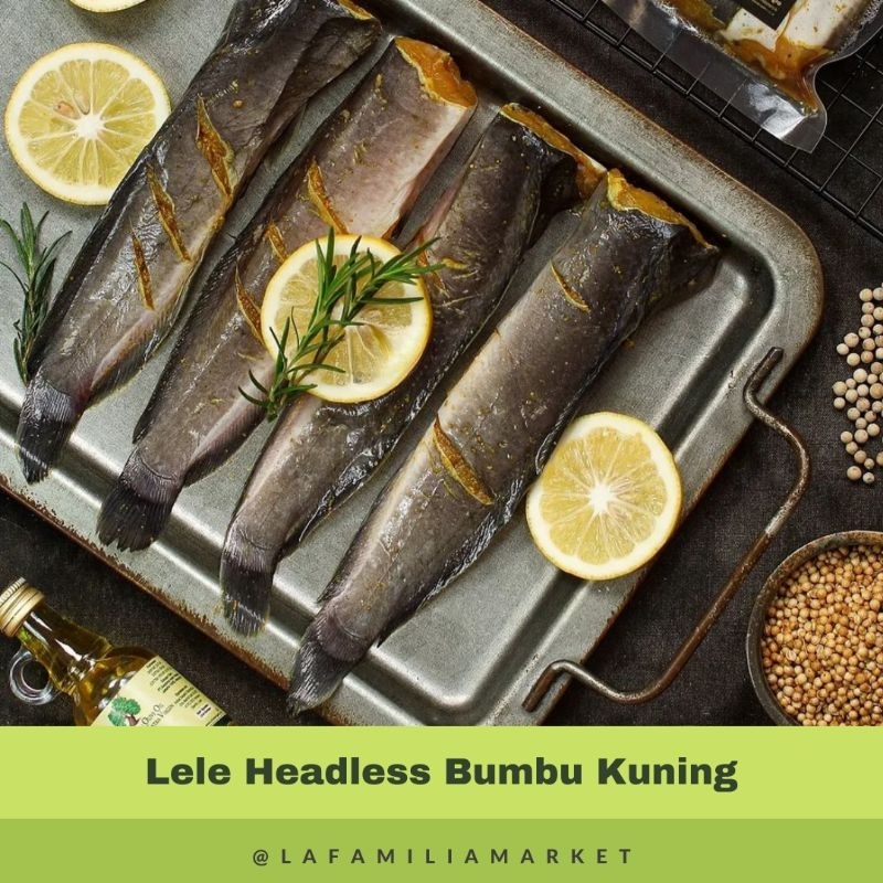

Lele Bumbu Kuning isi 8 ekor Siap Goreng Vatra Mandiri / Lele Non MSG / Tanpa Kepala / Frozen Food