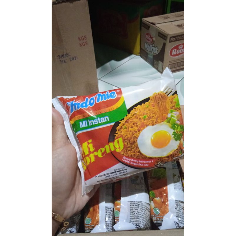 

Indomie goreng (kemas 5 dan 10bungkus)