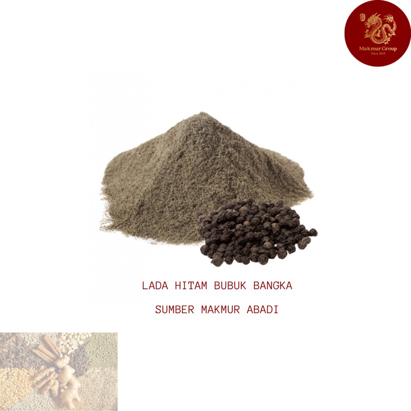 

Lada Hitam Bubuk 1 kg / Black Pepper Powder GL 550 (Grade A)