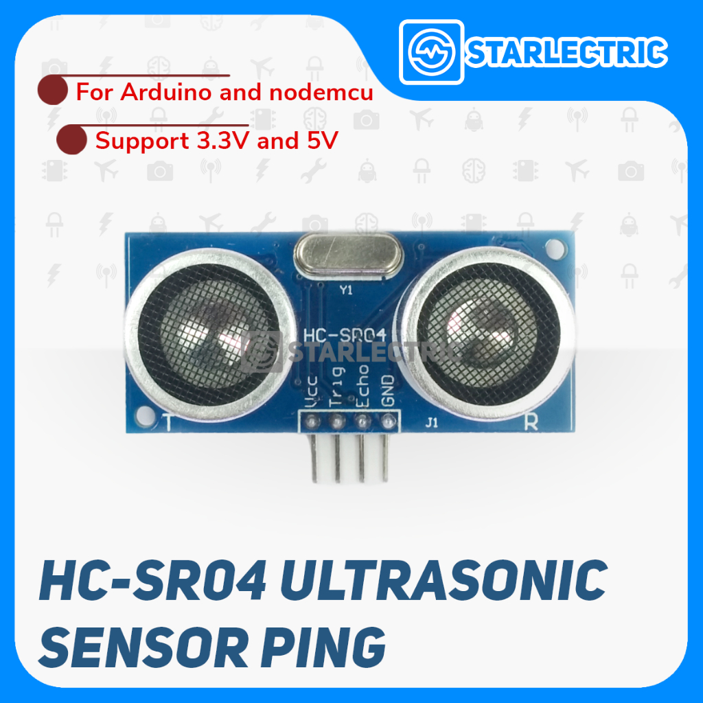 HC-SR04 Sensor Ultrasonic Ping Module Sensor Ultrasonik HCSR04 Jarak