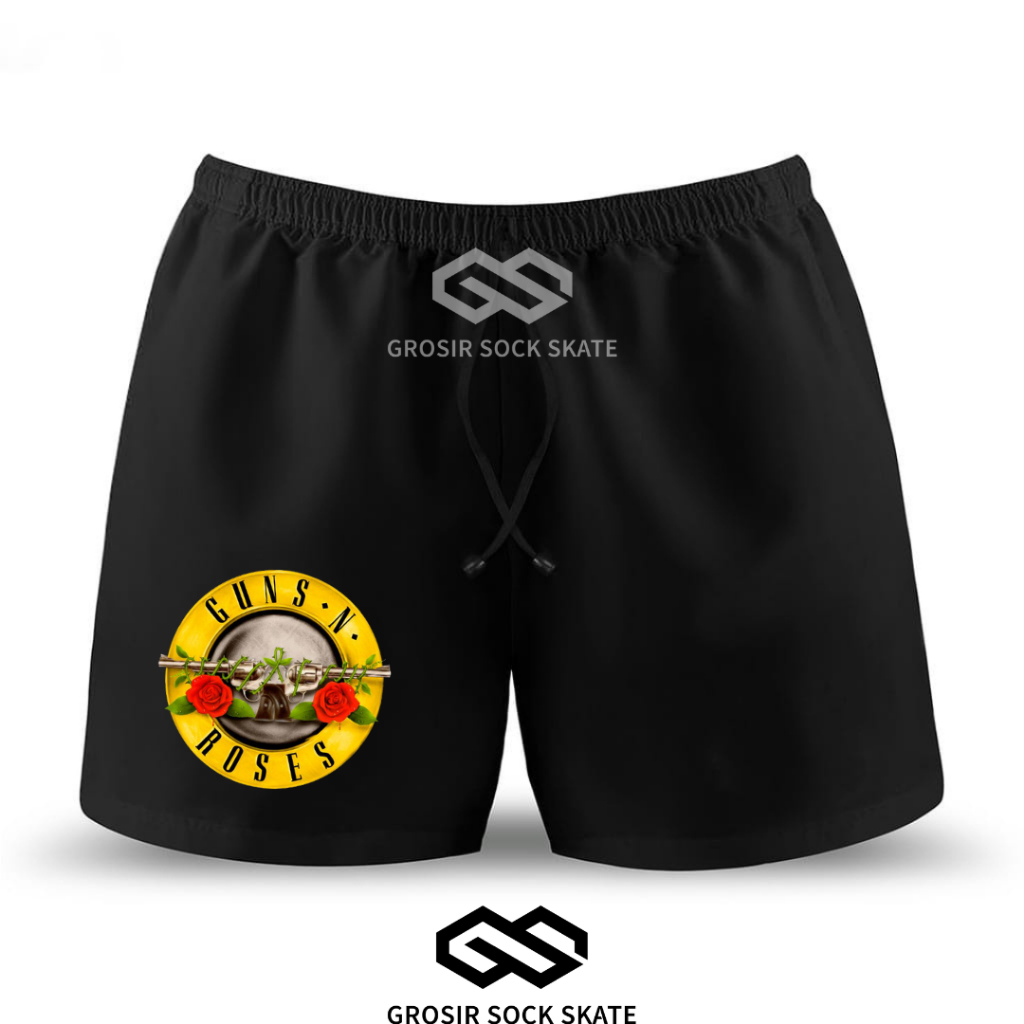 BOXER CELANA PENDEK MUSIC BAND GUNS N ROSES