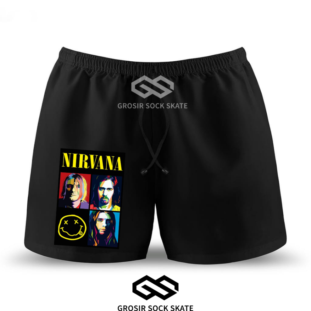 BOXER CELANA PENDEK MUSIC BAND NIRVANA2