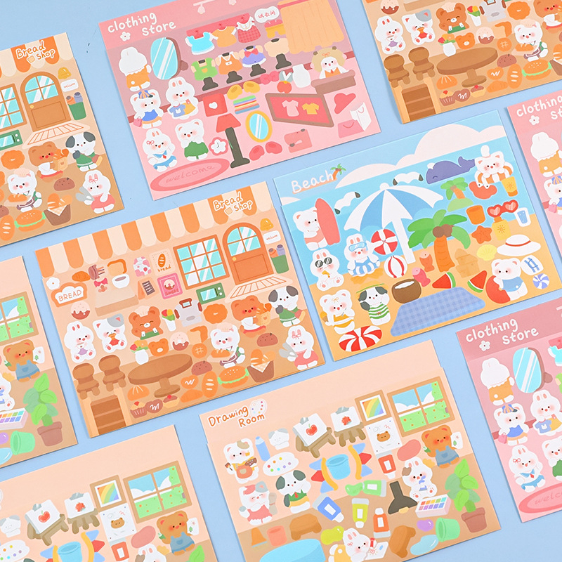

Sticker Decoration / Stiker Dekorasi Animasi / Cute / Sticker DIY