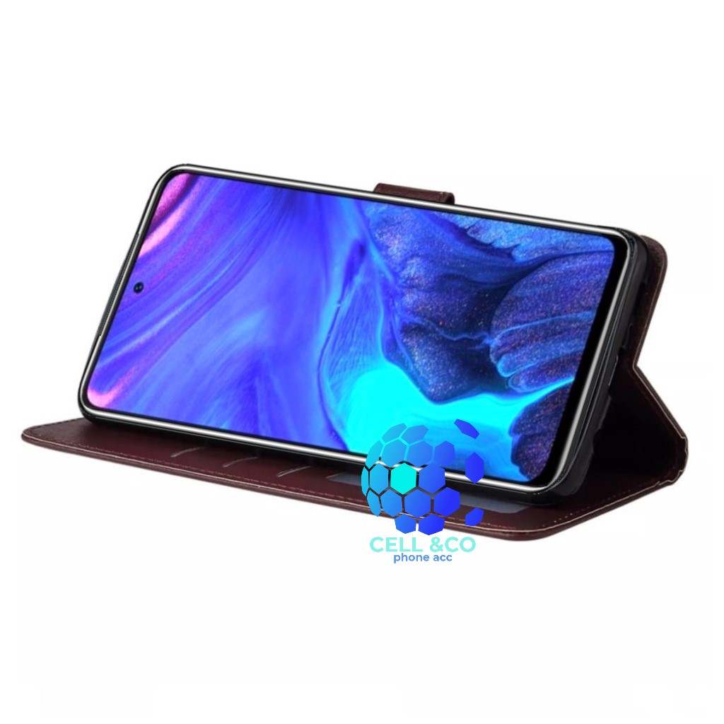 FLIP COVER SAMSUNG GALAXY A54 LEATHER WALLET PREMIUM FLIP CASE BUKA TUTUP KESING HP CASING FLIP CASE WALLET