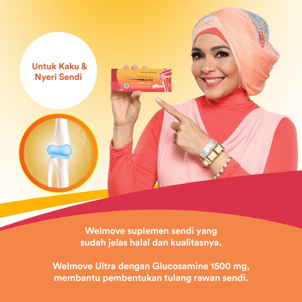 [BPOM] Welmove ULTRA Suplemen Makanan Isi 5 Kaplet / Wellmove Vitamin Kesehatan Sendi / MY MOM