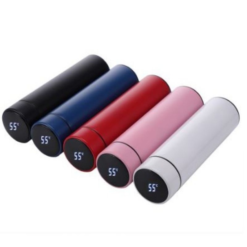 Termos Vacumm Portable Display LED Suhu - 500 Ml