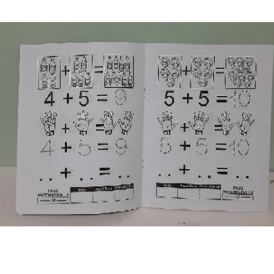 Buku Anak Paud Matematika 1 untuk Paud TK Serba Jaya