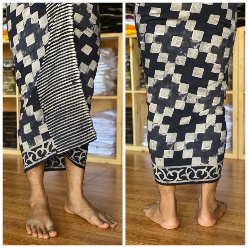 Saput klasik kekinian batik, blangket tanpa tepi