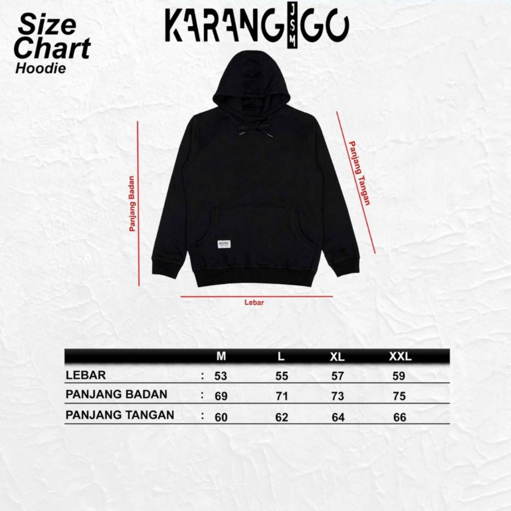 Hoodie Pria Abu Distro Premium Bahan Katun Flece Tebal Gramasi 280