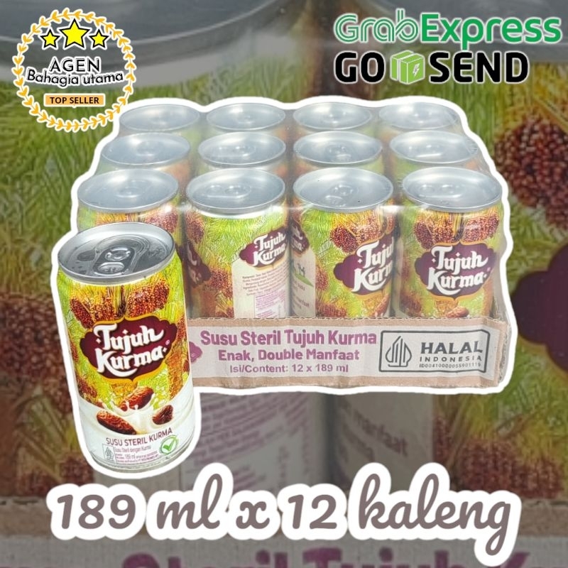 

Susu 7 kurma 200ml (1 Dus - 12 kaleng)