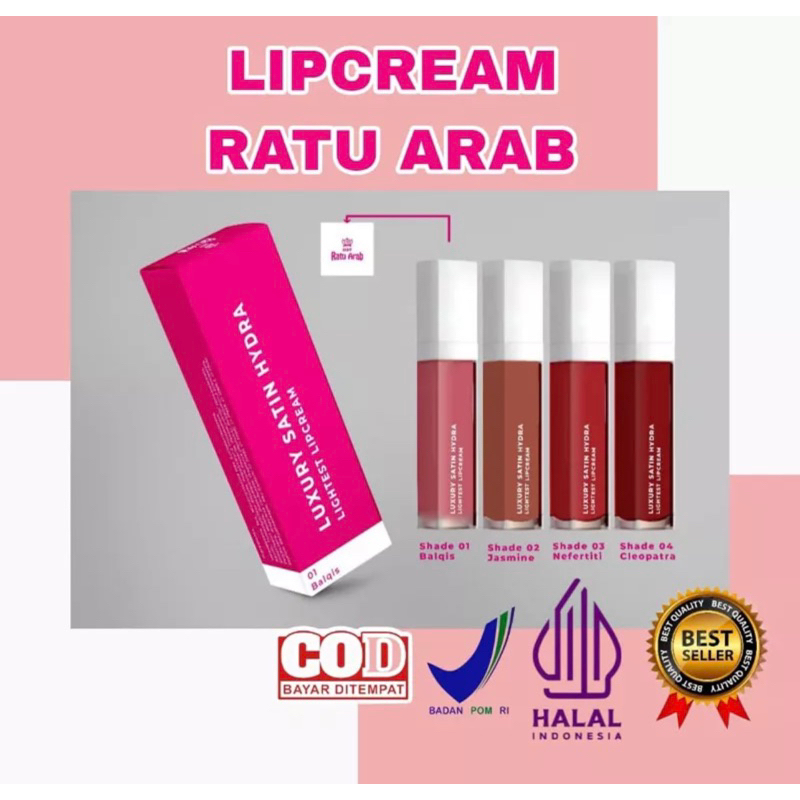 (TERMURAH) LIPSTIK RATU ARAB TERBARU