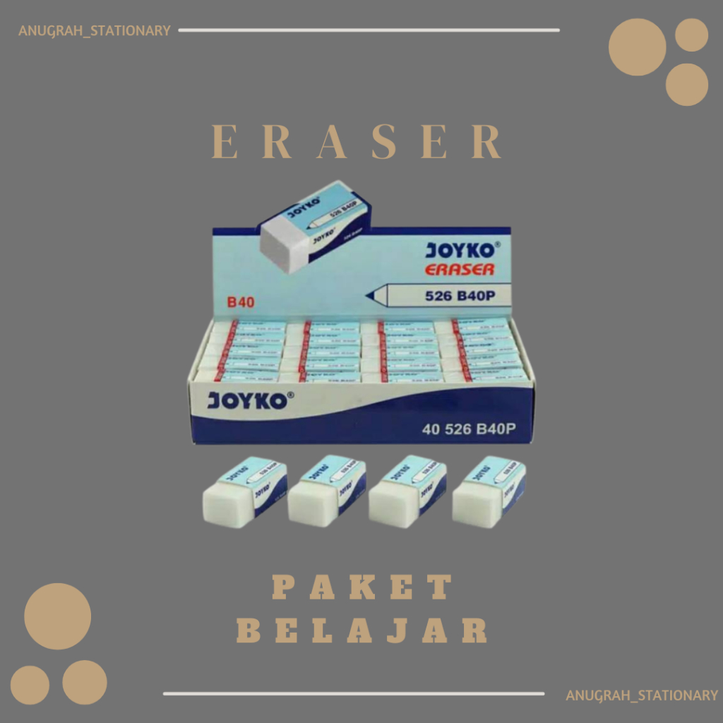 

PENGHAPUS JOYKO ERASER 526-B40P