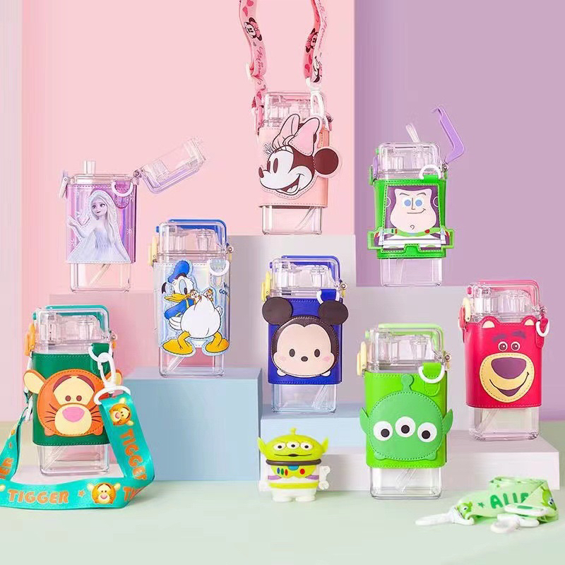 BOTOL MINUM ANAK BOY GIRL LUCU UNIK DISNEYY BUZZ LIGHTYEAR LOTSO TOY STORY DONALD DUCK MINNIE ELSA F