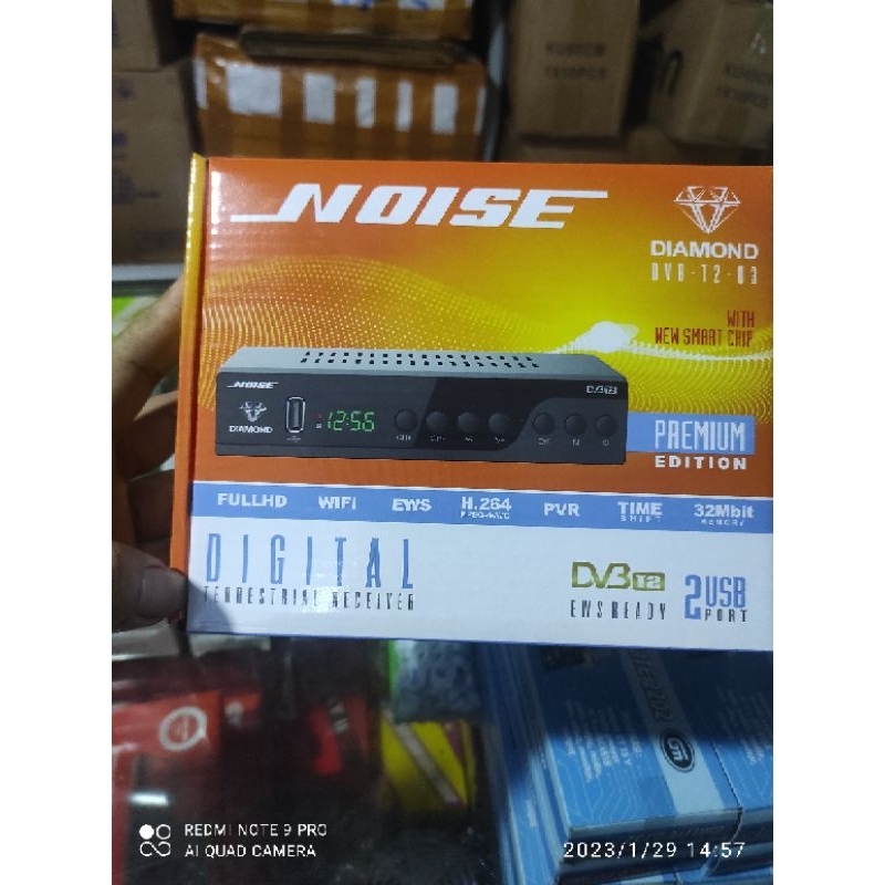 Stb tanaka metal V2 SET TOP BOX V2 METAL BIRU TUA