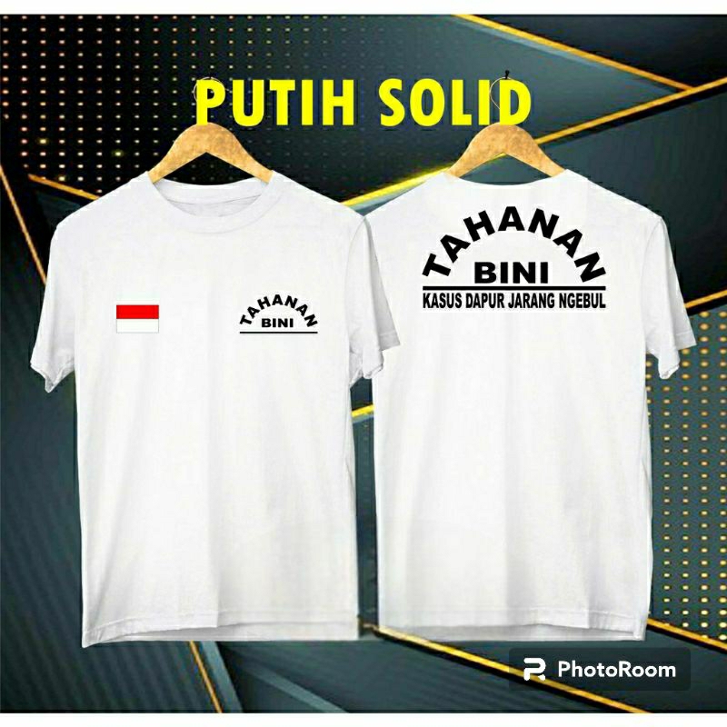 Cod Promo Diskon Gratis Ongkir Tahanan Bini bdr Pakaian Pria Pakaian Wanita Kaos Hits Distro Bndung / kaos pria kaos murah wanita pria distro