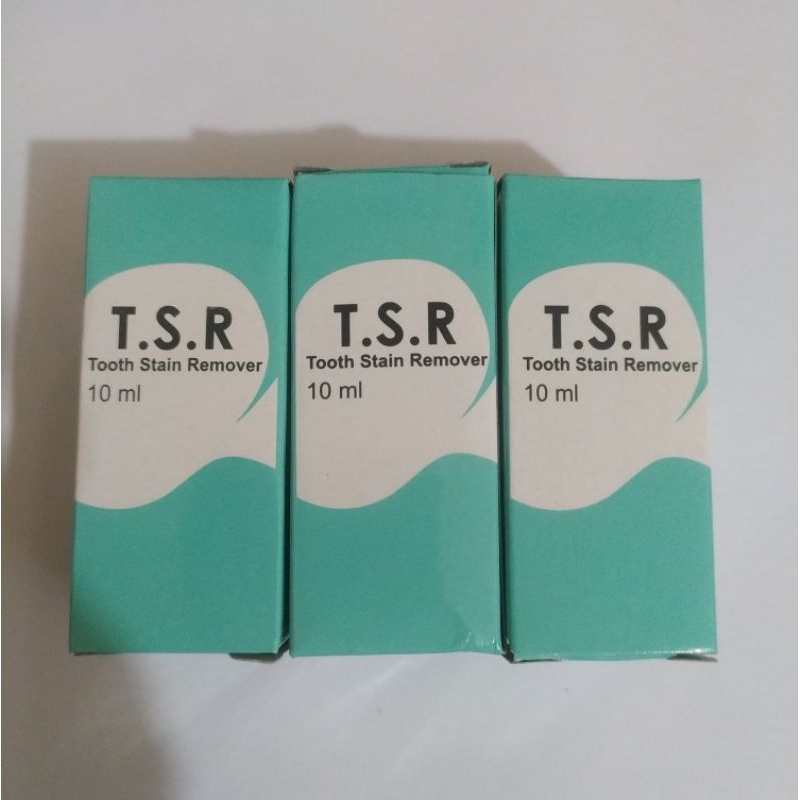 TOOTH STAIN REMOVER TSR Pemutih Gigi Pelunak Karang