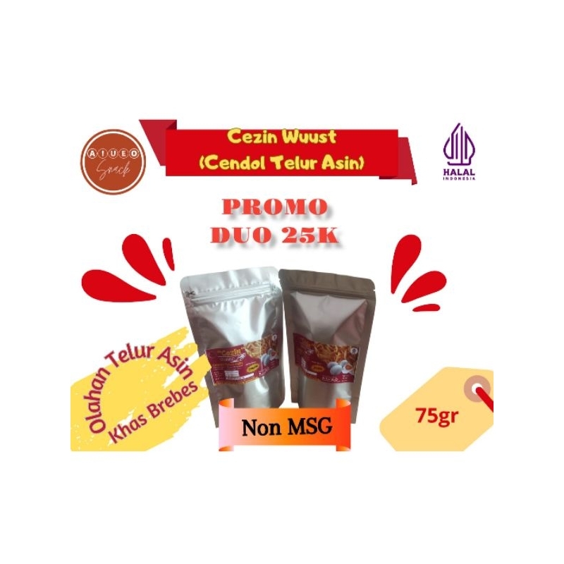 

PROMO BELI 2 cendol telor asin CUMA 25K