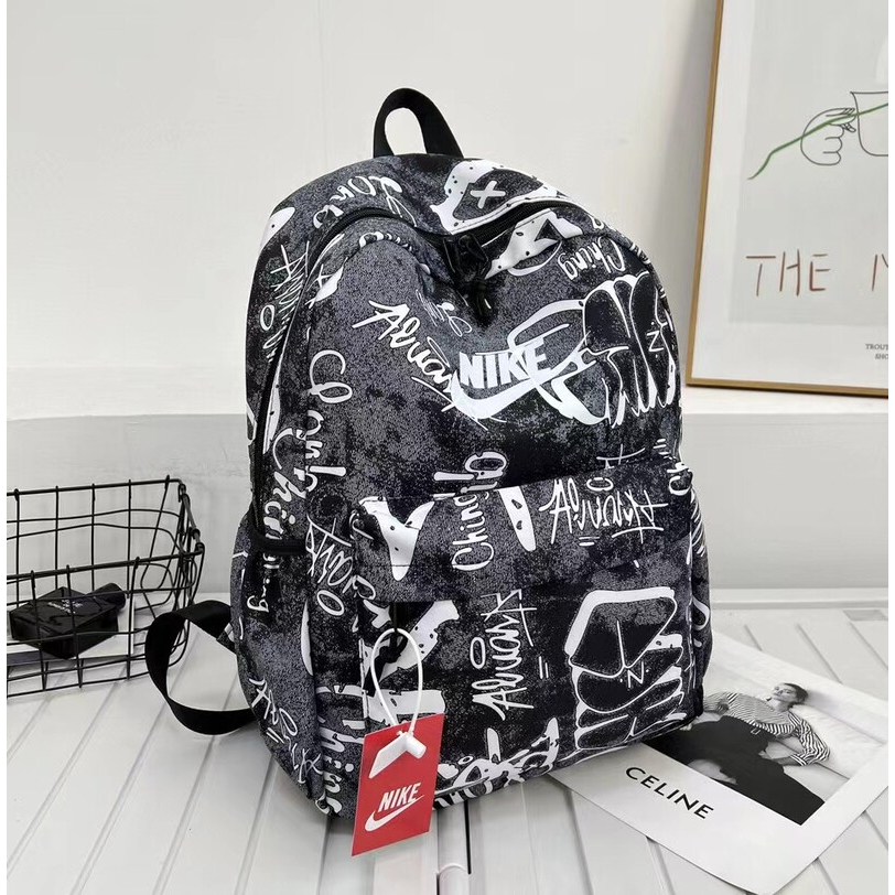 Tas Ransel Sekolah Pria 01314090 Tas Import Kekinian Bermotif