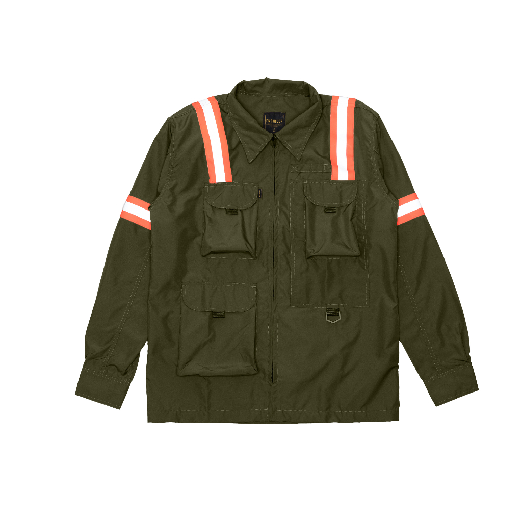 DRAUGHT PARACHUTE OUTERWEAR/OUTER LENGAN PANJANG REFLEKTOR BY ENGINEER