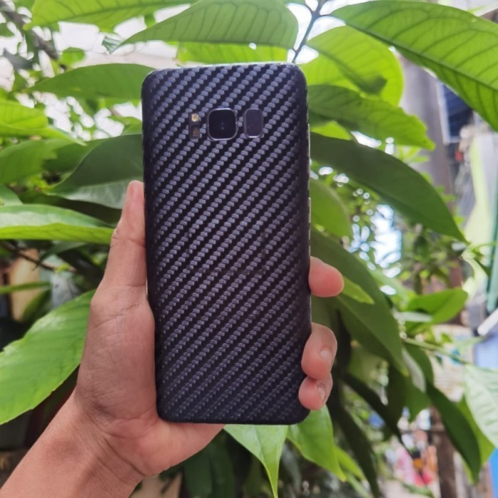 Garskin Carbon Black Doft Samsung A14 5G Garskin Hitam Samsung A14 5G