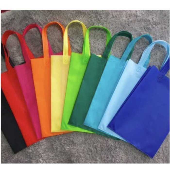 

[ PER LUSIN ] Tas Spunbond / Goodie Bag / Tas Kain Kantong Polos