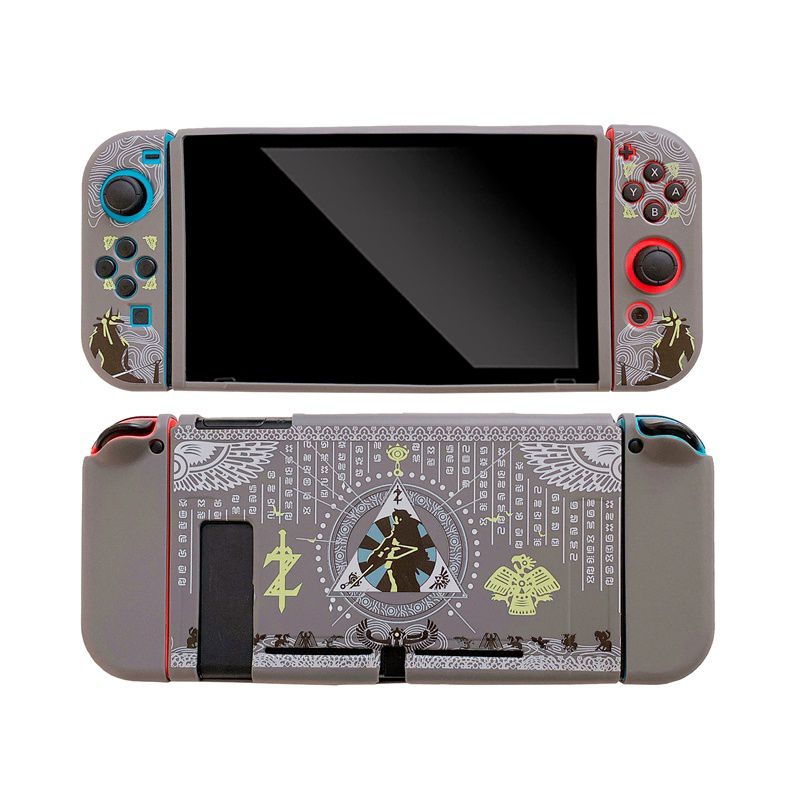 Case Nintendo Switch OLED v2 v1 Casing Zelda Silikon TPU Soft