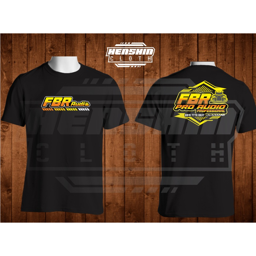 Kaos Custom Desain FBR Audio